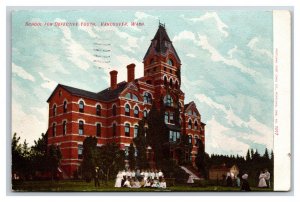 School For Blind Defective Youth Vancouver Washington WA 1908 DB Postcard R17