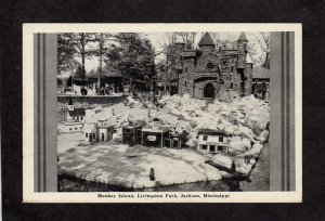 MS Monkey Island Livingston Park Jackson MISSISSIPPI Postcard Animals