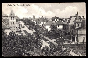 Nova Scotia YARMOUTH Collin Street View Pub by Novelty Manufacturing ~ DB