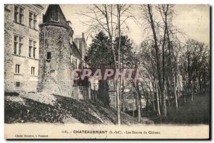 Chateaubriant - The Moat of Chateau - Old Postcard