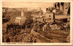 Vtg Constantine Algeria La Pointe de Side Rached 1910s Postcard