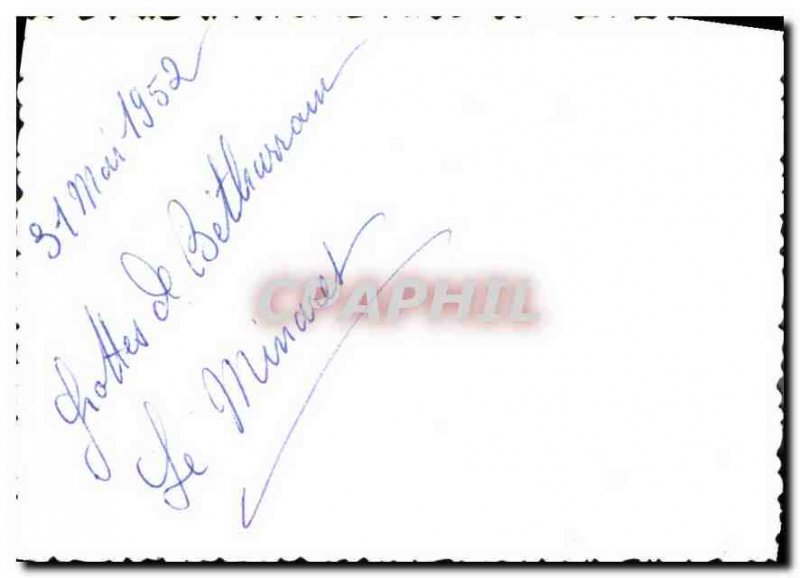 Postcard Modern Caves Betharram