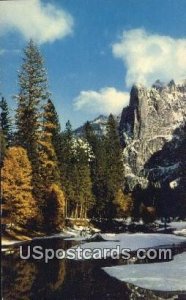 Sentienl Rock & the Merced River - Yosemite National Park, CA