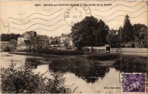 CPA Noyen-sur-Sarthe - Les bords de la Sarthe (112321)