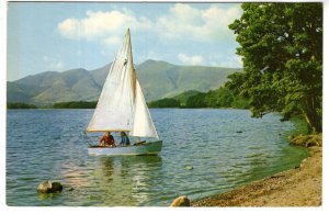 Sailing, Derwentwater, Cumbria, England