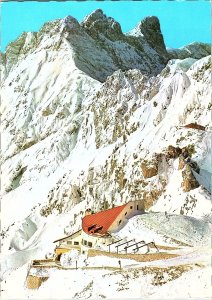 Scenic View Bergstation Hafelekar Innsbruck, Tirol, Austria Photochrome Postcard