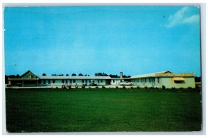 1959 Motel Sussex Panoramic View Seaford Delaware DE Vintage Posted Postcard