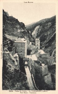 Vintage Postcard 1920's Les Alpes Ubaye Valley Fort Moyen Tournoux France