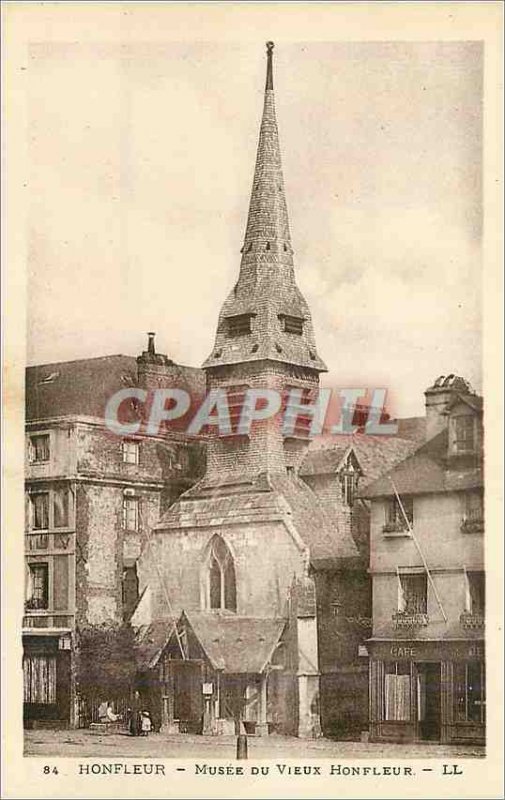 Old Postcard Honfleur Musee du Vieux Honfleur