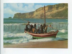 3179301 PORTUGAL NAZARE return from fishing old postcard