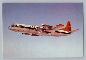 Aviation Airplane Postcard TAA Trans Australia Airlines Lockheed L-188A AQ20