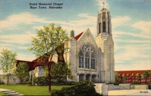 Nebraska Boys Town Dowd Memorial Chapel Curteich