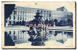 Old Postcard Versailles Chateau de la Pyramide
