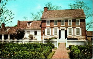 Dickinson Mansion Dover Delaware DE UNP Chrome Postcard A8