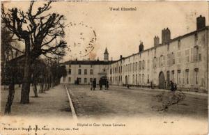 CPA TOUL - Hopital et Cour Alsace-Lorraine (386056)