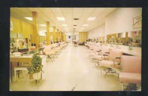 LAKELAND FLORIDA LAKELAND BEAUTY COLLEGE INTERIOR ADVERTISING POSTCARD