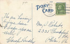 LP74 Winona Lake   Indiana Postcard Administration Building