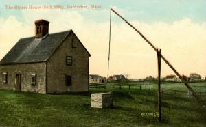 MA - Nantucket. The Jethro Coffin House, Oldest on Nantucket