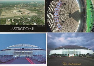 Houston Astrodome Astros Turf Invention NFL Baseball 4x USA TX Postcard s