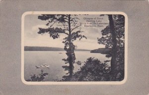 Massachusetts Bourndale Glimpse Of Great Herring Lake North From The Lakeview