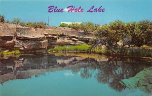 Blue Hole at Fish Hatchery Santa Rosa, New Mexico NM s 