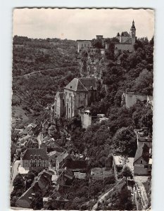 Postcard Les Sanctuaires, Rocamadour, France