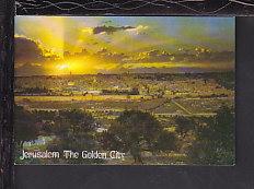 Panorama Jerusalem,Israel Postcard BIN 