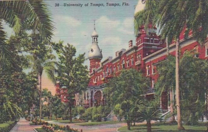 Florida Tampa The University Of Tampa Curteich