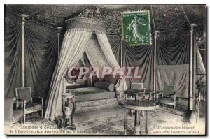 Postcard Old Bedroom of Empress Josephine at Malmaison Chateau