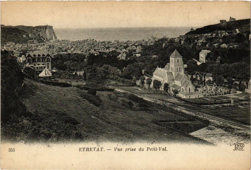 CPA ETRETAT-Vue prise du Petit-Val (347728)