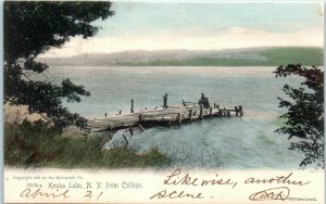 1905 Keuka Lake from Keuka College Keuka Park NY Postcard