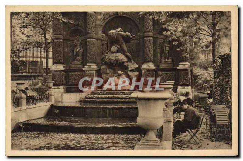 CPA Paris La Fontaine Medicis Jardin du Luxembourg 