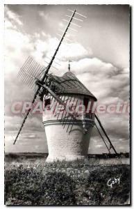 Old Postcard Presquile Gu?randaise Moulin De La Masse Batz Sur Mer