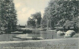 Cleveland Ohio Gordon Park Lake Erie Rotograph #D-1876a Postcard 21-13891