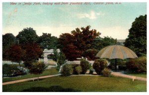 Rhode Island  Central  Falls Jenks Park looking East from Fountain Mill