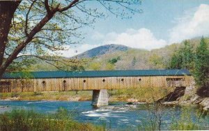 Covered Bridge Old Covered Bridge West Dummerston Vermont