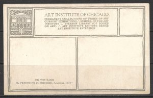 Illinois, Chicago - On The Bank - Art Institute - [IL-064]