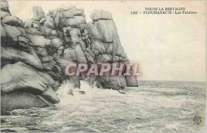 Postcard Old Ploumanac'h Cliffs All UK