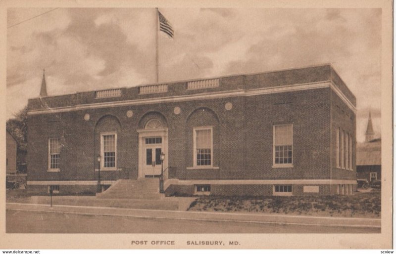 SALISBURY , Maryland , 1910-30s ; Post Office