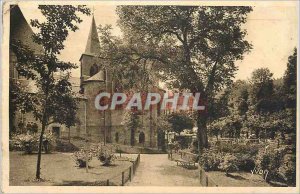 Old Postcard Auvergne Le Mont Dore Puy de Dome Place des Moulins and the Chur...