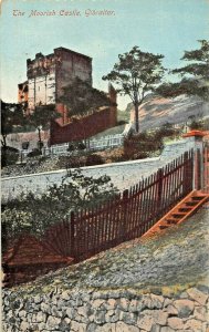 GIBRALTAR UK~MOORISH CASTLE~BENZAQUEN PUBLISHED POSTCARD