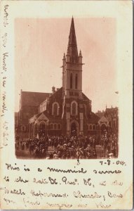 South Africa Johannesburg Church Vintage RPPC C149