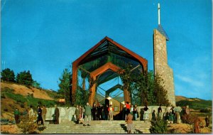 Vtg Wayfarers Chapel Rancho Palos Verdes California CA Postcard