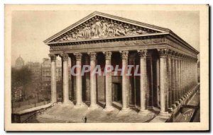 Old Postcard Paris La Madeleine