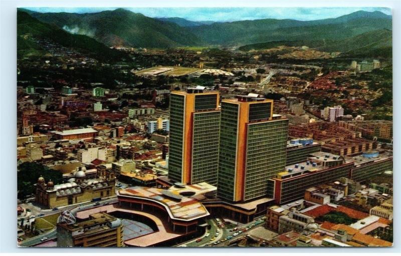 *Aerial View Centro Simon Vista Aerea Caracas Venezuela Vintage Postcard B72