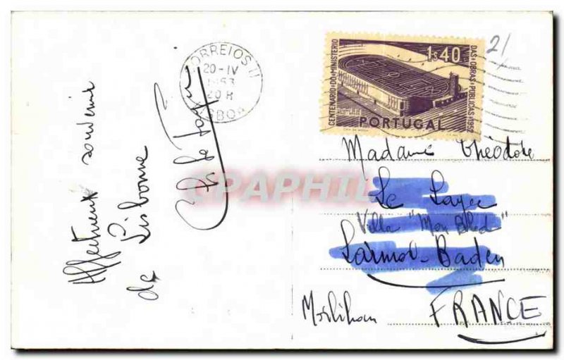 Old Postcard Sintra Palacio da Pena