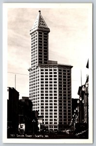 RPPC  Smith Tower  Seattle  Washington  Postcard
