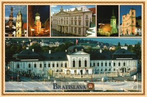 Postcard Slovensko Slovakia Slowakei Bratislavia Europe's Hidden Treasure