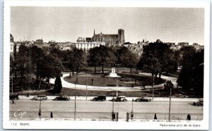 M-96345 Panorama pris de la Gare Reims France