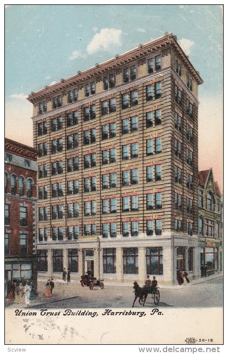 Union Trust Building, Harrisburg, Pennsylvania, PU-1907